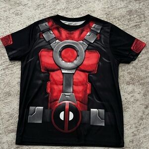 Marvel Hero Armor Kids T-Shirt - Red & Black